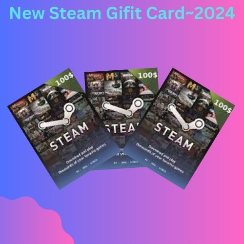 New Steam Gift Card~2024
