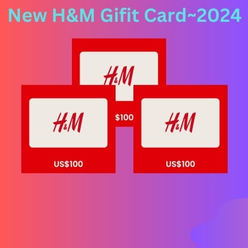 New H&M Gift Card~2024